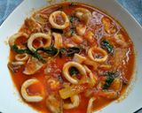 Foto langkah ke 8 dari resep Cumi sambal.