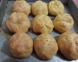 Foto langkah ke 7 dari resep Choux pastry (soes pastry/ kue soes).