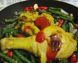 Foto langkah ke 4 dari resep Tumis kacang panjang tanpa air "gurih, krenyes-krenyes" 🥰.