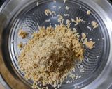 A picture of step 3 of Sattu laddu.