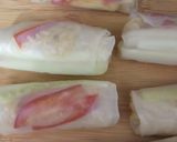 A picture of step 5 of Summer Rolls.
