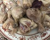 A picture of step 2 of Peshawari kadai chicken.