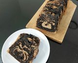 Foto langkah ke 9 dari resep Anabolic Marbled Banana Bread | High Protein, Low Calorie, Sugar Free.