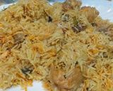A picture of step 12 of Murgh pulao.