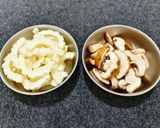 白玉苦瓜炒鮮菇(簡單料理)的食譜步驟2照片