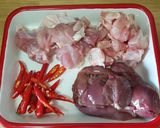 รูปขั้นตอนการทำที่ 1 ของ แกงไก่ใส่ฟัก คีโต