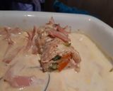 Foto del paso 4 de la receta: Pechuga rellena con ensalada tropical 😍