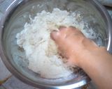 Foto langkah ke 2 dari resep Roti Sobek Ubi Ungu Kukus.