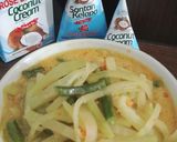 Foto langkah ke 5 dari resep Sayur Santan Labu Siam Kacang Panjang.