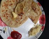 চিজ পরোটা (Cheese paratha recipe in bengali) রেসিপির ধাপ 6 ছবি