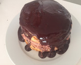 Foto del paso 16 de la receta: Tarta de tortitas americanas y chocolate
