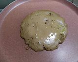 A picture of step 5 of Chocolate walnut pancake.