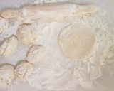 A picture of step 3 of Grandma's Flour Pancakes.