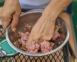 รูปขั้นตอนการทำที่ 7 ของ หมูสับนึ่งไข่เค็ม