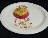 A picture of step 4 of Gulkand Vermicilli with Mango Rabdi.