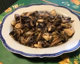 Une image de l'étape 9 de Champignons de paris ail et romarin à la sauce huître.