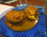 Foto del paso 10 de la receta: Zapallitos rellenos de ricotta y pollo en salsa de tomate 🍅