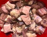 Hình bước làm 1 của món Trứng cút kho tàu