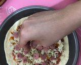 Foto langkah ke 3 dari resep Pizza homemade ulen 3 menit ala Mba Fitsas #homemadebylita.