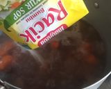 Foto langkah ke 2 dari resep Sup Daging Kacang Merah.