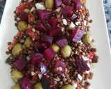 Foto del paso 9 de la receta: Ensalada de lentejas, tomate seco y remolacha