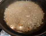 Foto del paso 3 de la receta: Arroz integral con taquitos de jamón serrano y champiñones