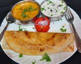 A picture of step 18 of Paneer Masala Dosa.
