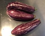 Une image de l'étape 1 de Aubergines graffiti marinées (grillées à la plancha).