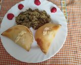 Foto del paso 3 de la receta Empanadas rellenas de bacón y queso conté al horno