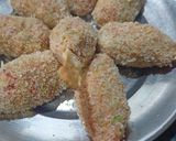 इंडो- चाइनीज वेज लॉलीपॉप(Indo -chinese veg lollipop recipe in Hindi) रेसिपी चरण 6 फोटो