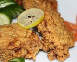 A picture of step 4 of Fried chicken.