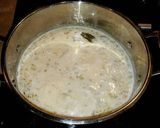 A picture of step 5 of Mike's New England Clam Chowder & Homemade Croutons.