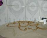 Golden painted choc cake design.... recipe step 17 photo