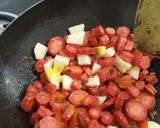 A picture of step 2 of Carrot curry.