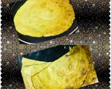 A picture of step 3 of Green Moong dal dosa.