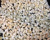 A picture of step 1 of Candy cane popcorn.