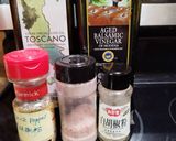 美味鷹嘴豆拌彩蔬餐的食譜步驟1照片