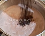 Foto langkah ke 2 dari resep Puding Coklat Chocochip Vla Vanilla.