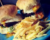 Φωτογραφία βήματος 8 της συνταγής Σπιτικά Burger 🍔❤️