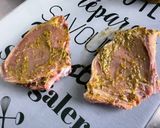 Une image de l'étape 2 de Côtes de veau marinées au pesto grillées à la plancha.