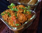 A picture of step 8 of Kashmiri Dum Aloo.