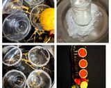 A picture of step 2 of Strawberry shots.