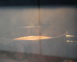A picture of step 6 of Eggless whole-wheat apple upside down cake.