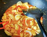 รูปขั้นตอนการทำที่ 4 ของ ไก่ผัดผงกระหรี่