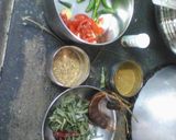 A picture of step 2 of Tomato rasam.