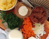 Foto langkah ke 1 dari resep Beef potato panggang.