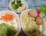 Foto langkah ke 1 dari resep Orak Arik Telur with Sayuran.