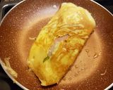 Foto del paso 3 de la receta Tortilla de jamón york y aguacate