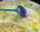 Foto del paso 5 de la receta: Sopa de Poro con Champiñones. #lacocinadeconsuelo #titanaty