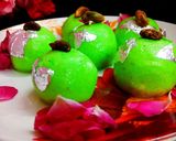 A picture of step 11 of Pista sandesh.